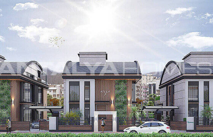 Villen Mit Fußbodenheizung Und Aufzug In Antalya Dosemealti 4