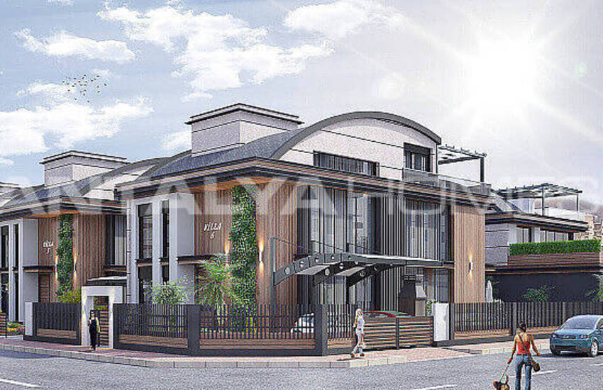 Villen Mit Fußbodenheizung Und Aufzug In Antalya Dosemealti 5