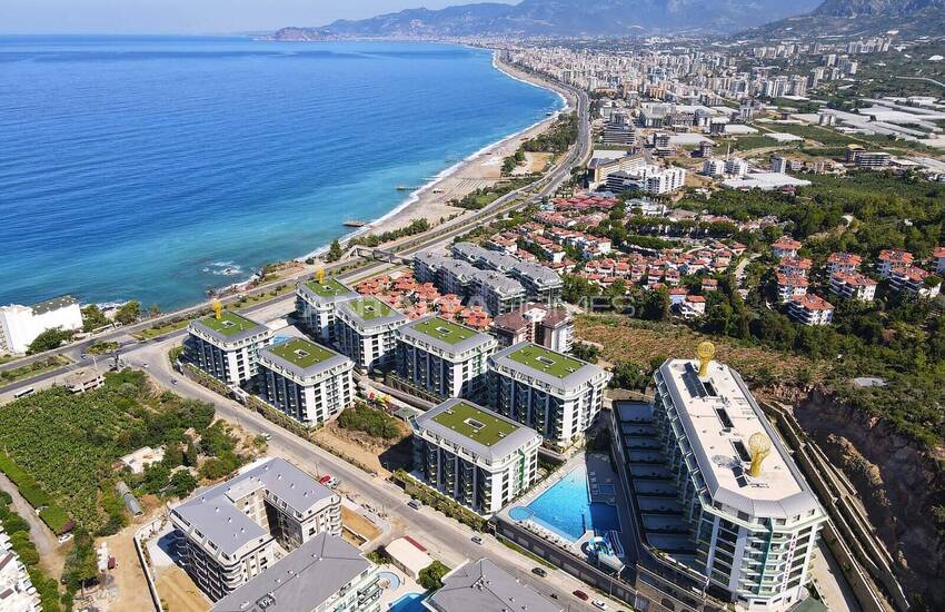 Luxury Sea View Flat in Konak Premium Project in Alanya