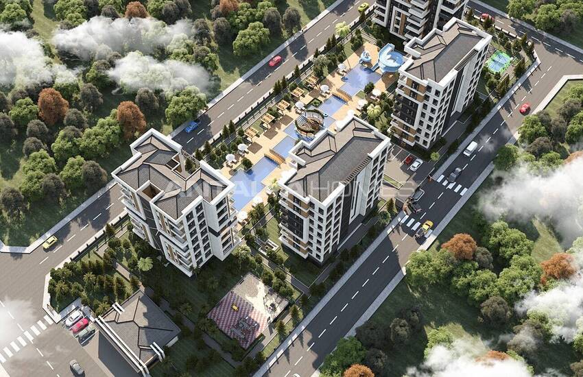 New Apartments in an Elite Complex in Antalya Aksu 2