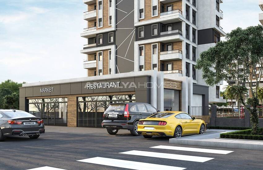 New Apartments in an Elite Complex in Antalya Aksu 3