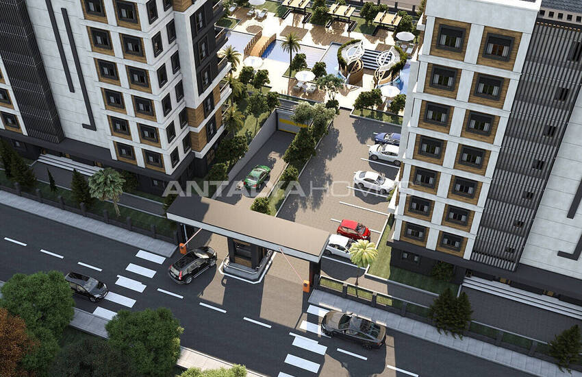 New Apartments in an Elite Complex in Antalya Aksu 4