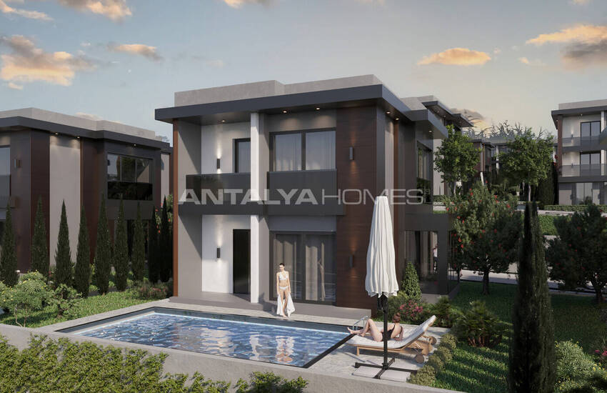 فيلات منفصلة مع مسبح خاص وحديقة في أكسو مانديرلار 2