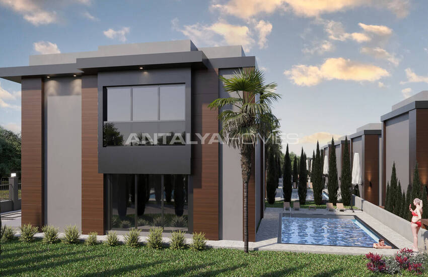 فيلات منفصلة مع مسبح خاص وحديقة في أكسو مانديرلار 9