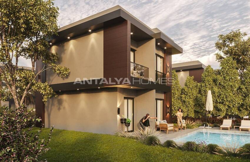 فيلات منفصلة مع مسبح خاص وحديقة في أكسو مانديرلار 10