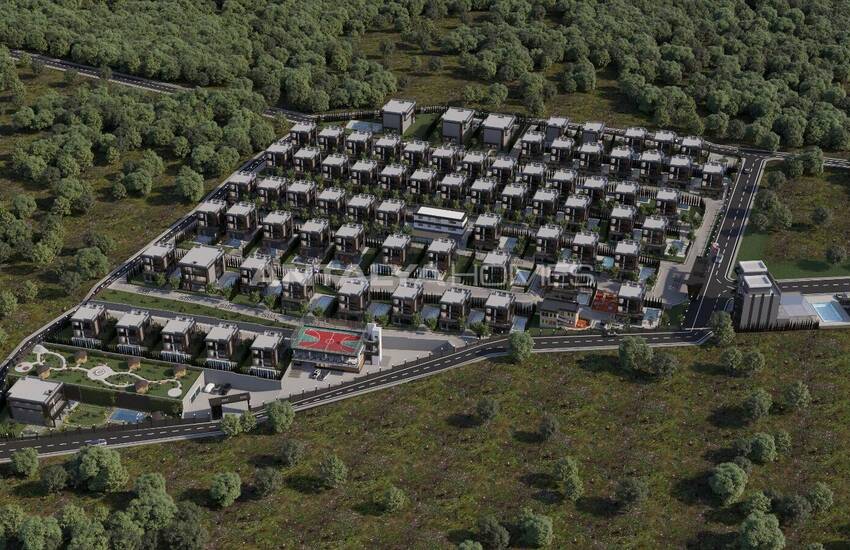 فيلات منفصلة مع مسبح خاص وحديقة في أكسو مانديرلار 5