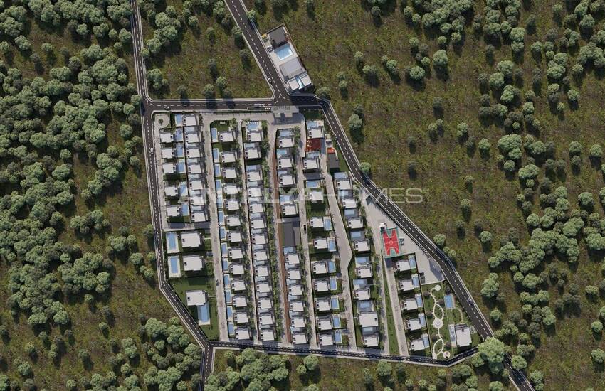 فيلات منفصلة مع مسبح خاص وحديقة في أكسو مانديرلار 7