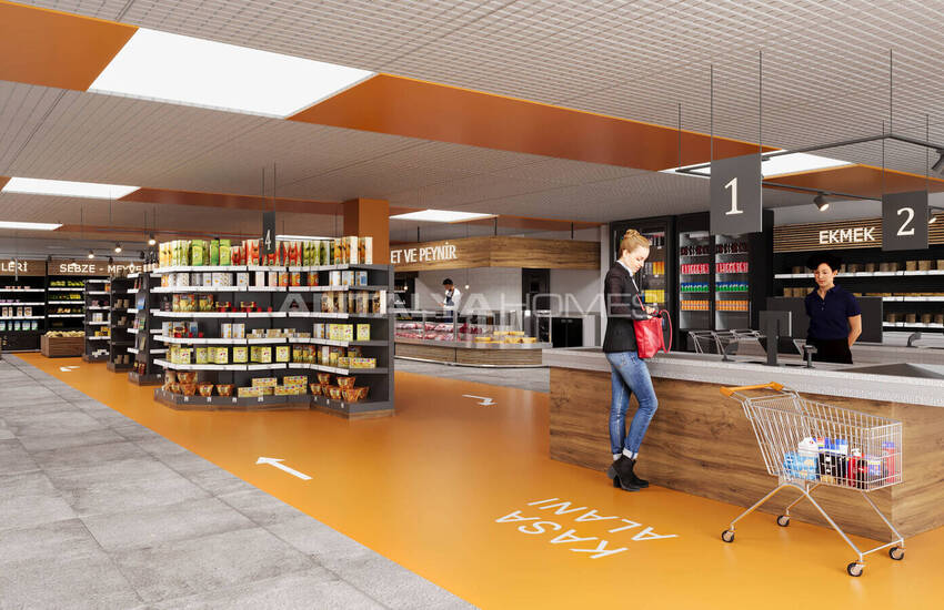 فيلات منفصلة مع مسبح خاص وحديقة في أكسو مانديرلار 8