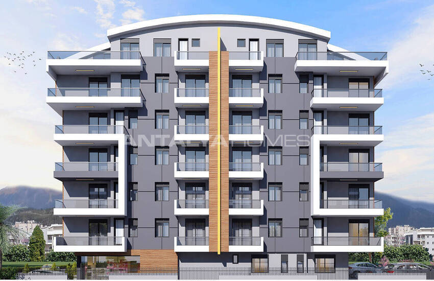 Muratpaşa'da Denize Yakın Projede Modern Sıfır Daireler