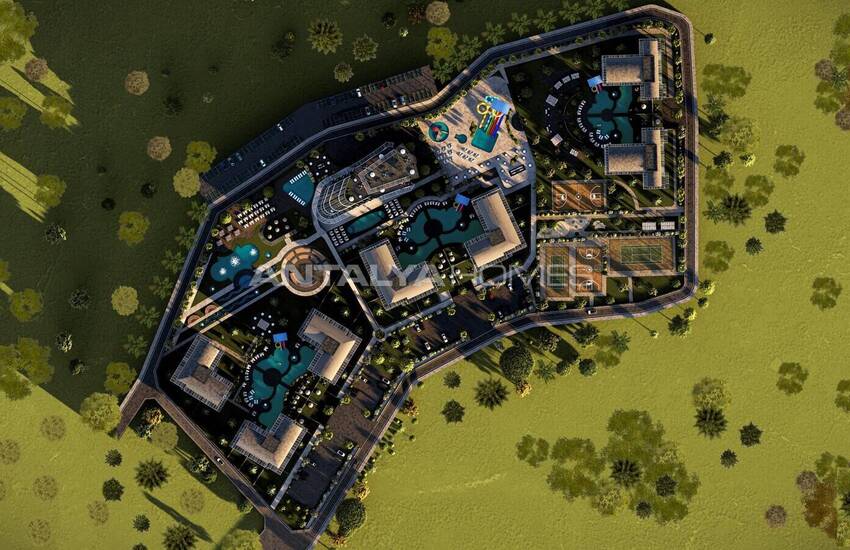 شقق حديثة في مجمع فاخر بالقرب من البحر في افسالار ألانيا 16