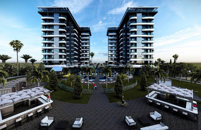 شقق حديثة في مجمع فاخر بالقرب من البحر في افسالار ألانيا 3
