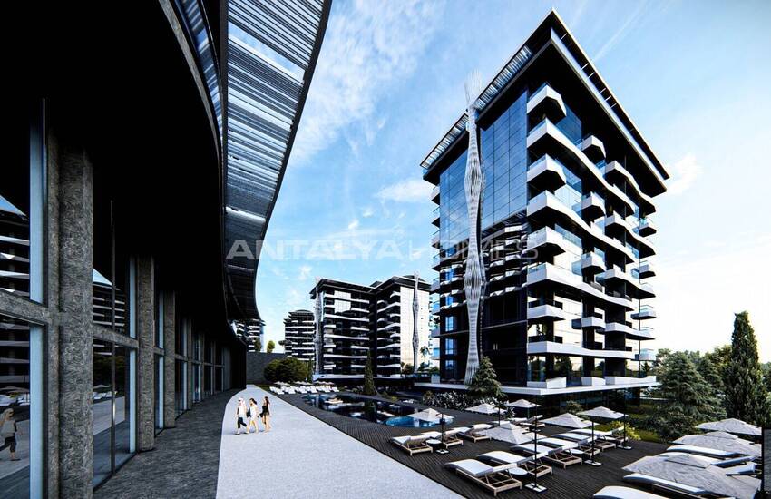 آپارتمان های لوکس در یک مجتمع با امکانات هتل در آلانیا 8