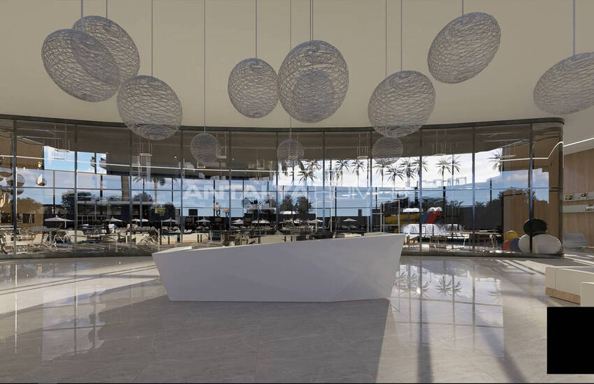 آپارتمان های لوکس در یک مجتمع با امکانات هتل در آلانیا 20