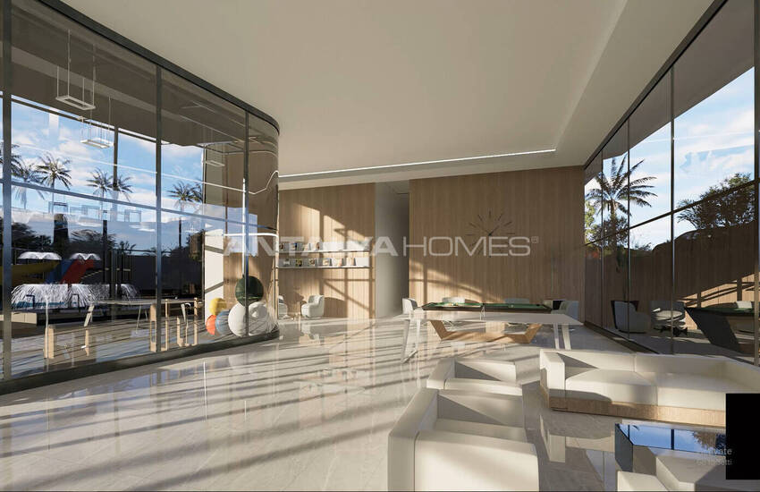 آپارتمان های لوکس در یک مجتمع با امکانات هتل در آلانیا 19