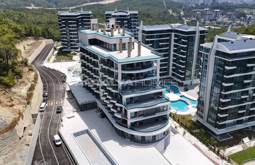 Appartementen In Een Complex Met Hotelvoorzieningen In Alanya 1