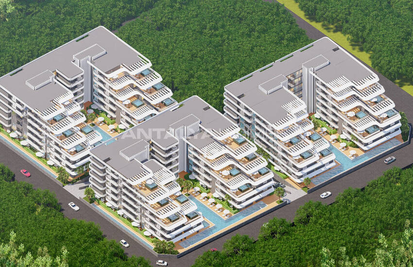 Aksu Altıntaş'ta Kolay Ödeme Olanağına Sahip Projeden Daireler 1