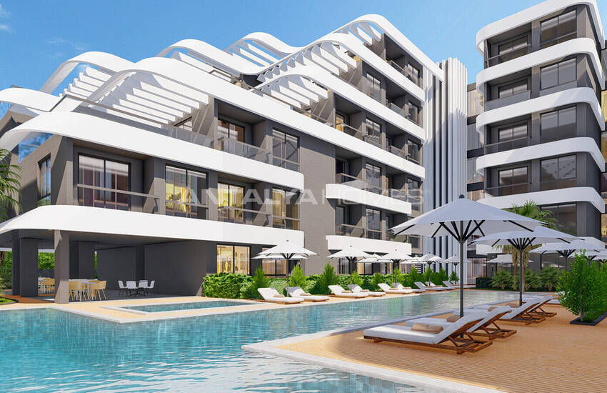 New Properties Offering Easy Payment Opportunity in Antalya