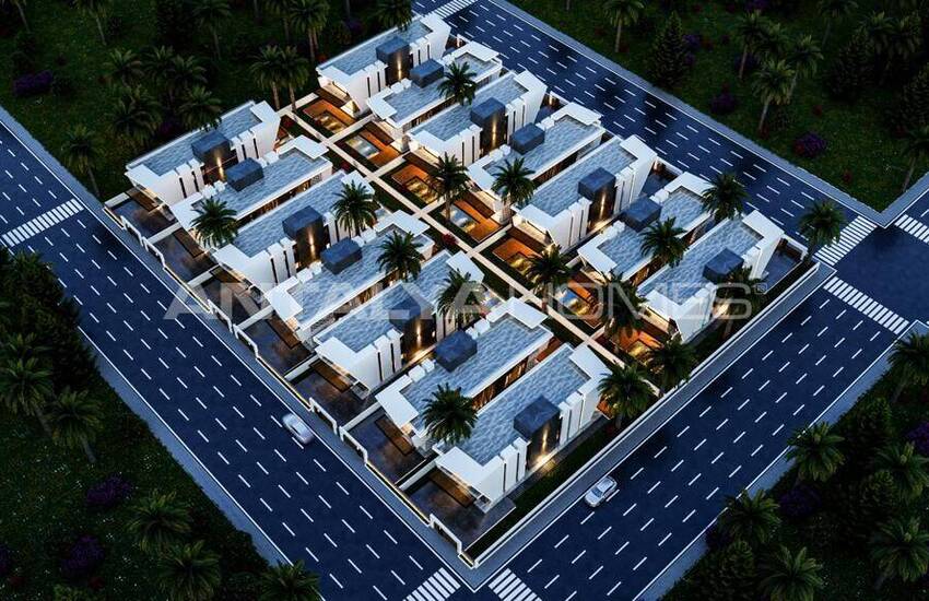 خانه های لوکس با سونا و جکوزی در آنتالیا، دوشمالتی 3