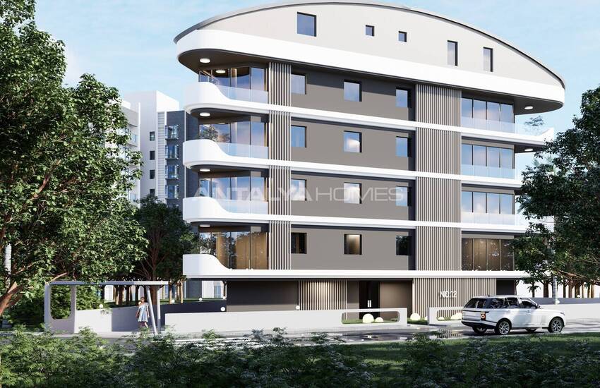 Konyaaltı Hurma'da Havuzlu Binada Yerden Isıtmalı Daireler 2