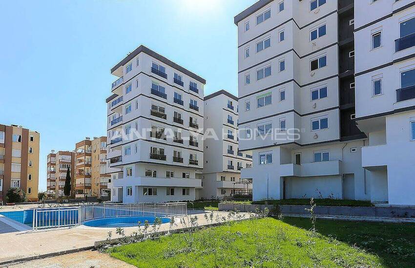 Меблированная Квартира на Среднем Этаже с Балконом в Кепезе 2