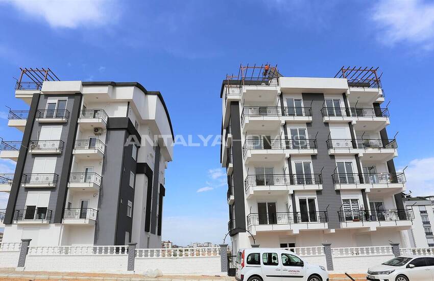 Helt Ny Lägenhet I Ett Fördelaktigt Läge I Kepez Antalya
