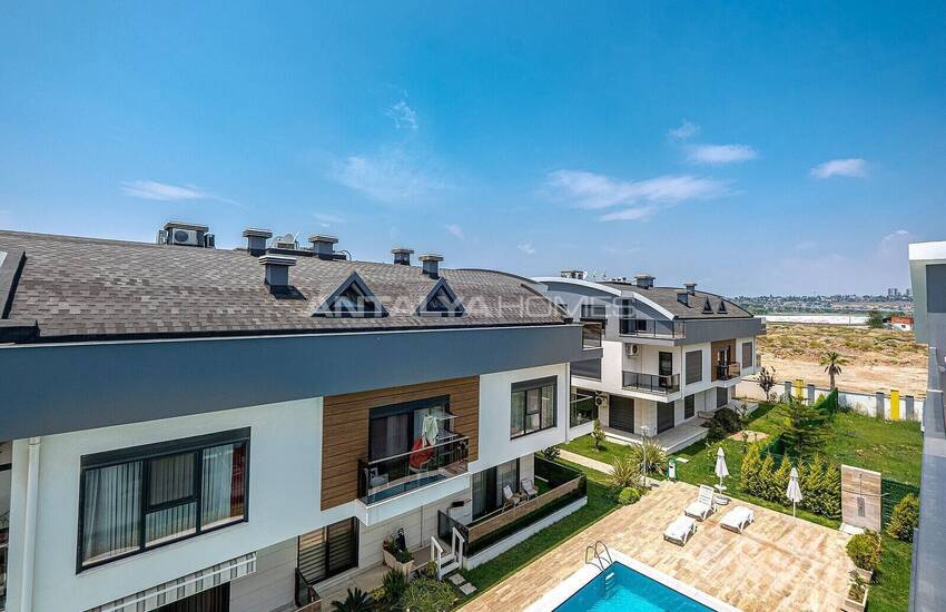 Fully Furnished Flat with Pool Near Lara Beach in Kundu 17