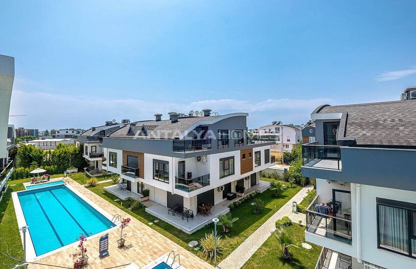 Fully Furnished Flat with Pool Near Lara Beach in Kundu 8