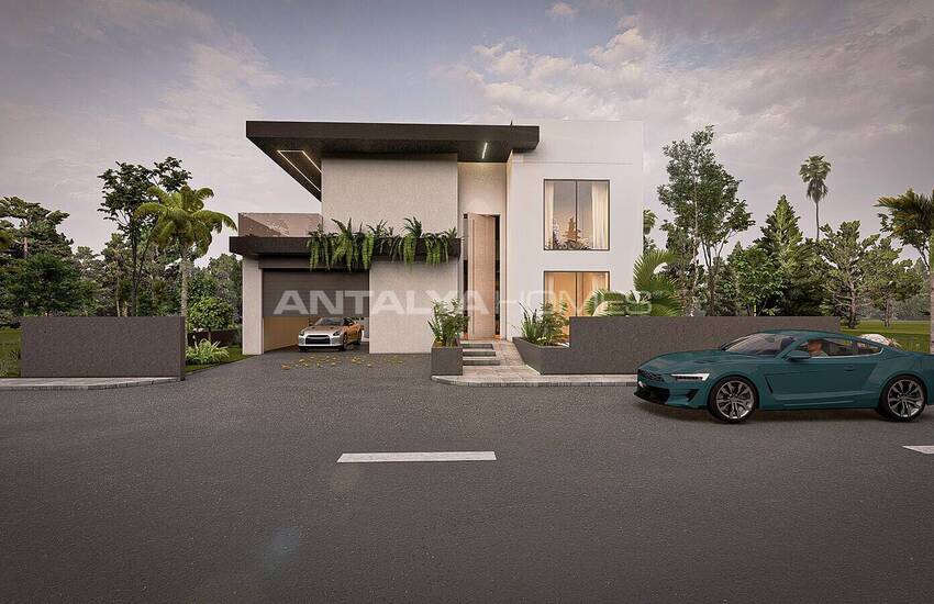4+1 Huis Met Zwembad En Parkeerplaats In Antalya Dosemealti 2