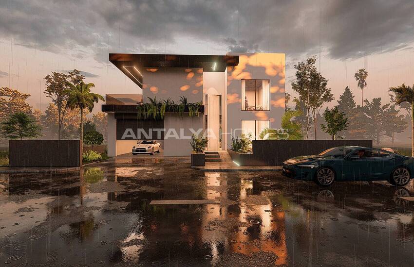4+1 Huis Met Zwembad En Parkeerplaats In Antalya Dosemealti 4