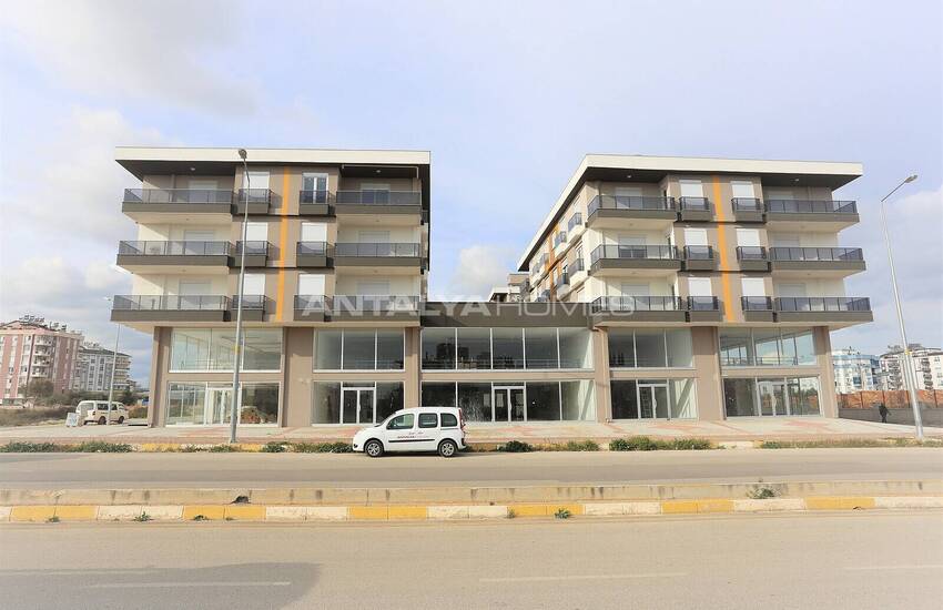 Günstige Wohnung In Antalya Kepez In Einem Komplex Mit Parkplatz