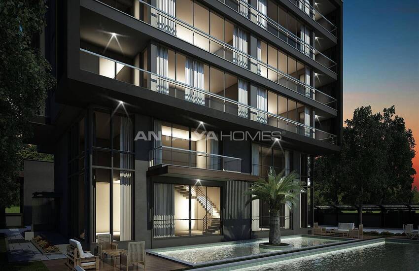Luxe Appartementen In Een Complex Met Zwembad In Antalya Kepez 3