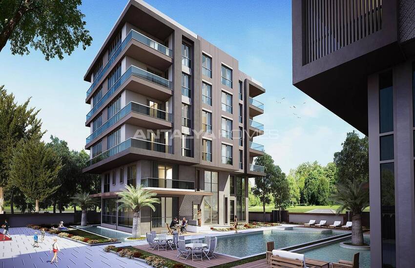 Luxe Appartementen In Een Complex Met Zwembad In Antalya Kepez 5