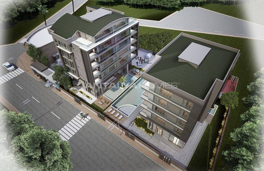 Luxe Appartementen In Een Complex Met Zwembad In Antalya Kepez 9