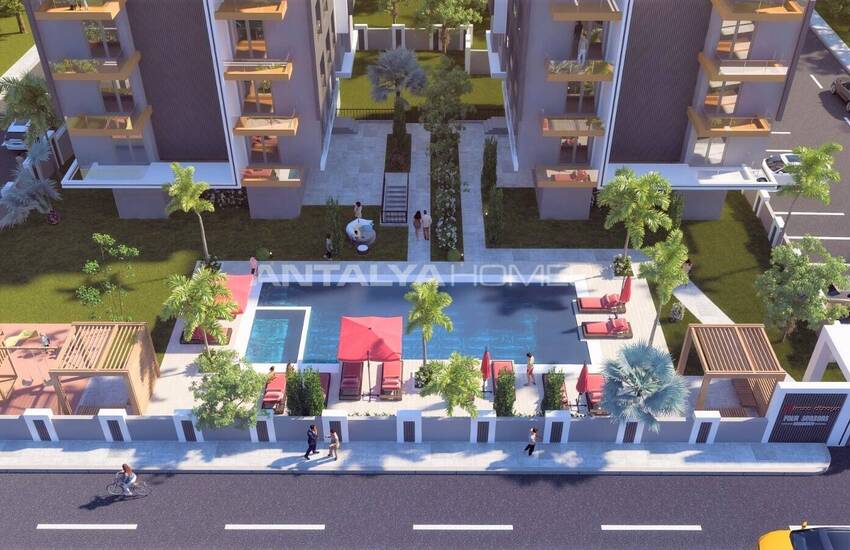 Apartments in a Boutique Project Near Transportation in Antalya