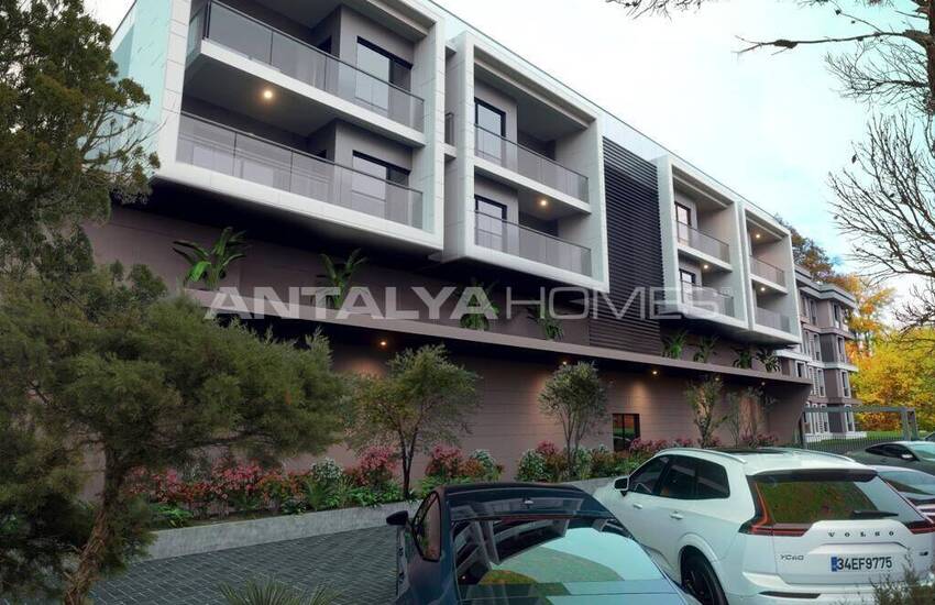 Eleganta Lägenheter Med Hyresinkomstpotential I Altintas, Antalya