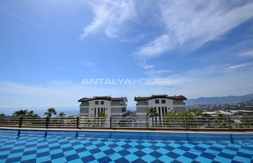 Meerblick Wohnung In Alanya Toprak Panorama Projekt 10