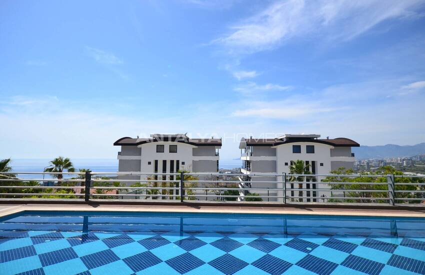 Meerblick Wohnung In Alanya Toprak Panorama Projekt 6