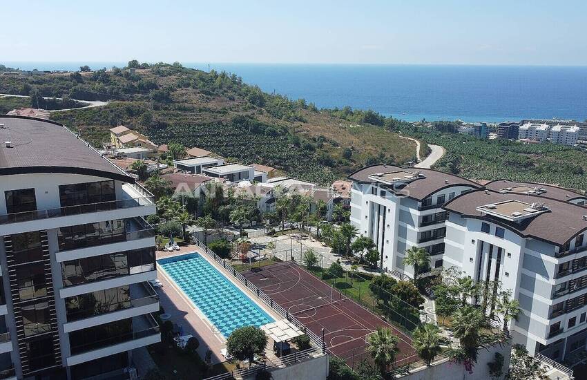 Meerblick Wohnung In Alanya Toprak Panorama Projekt 7
