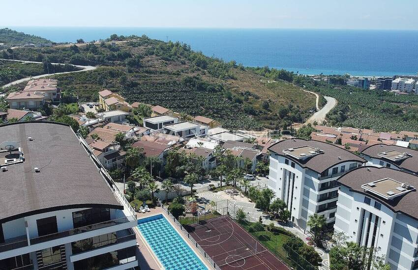 Meerblick Wohnung In Alanya Toprak Panorama Projekt 9