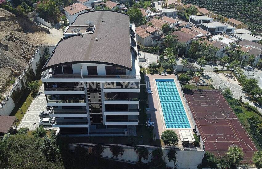 Meerblick Wohnung In Alanya Toprak Panorama Projekt 5