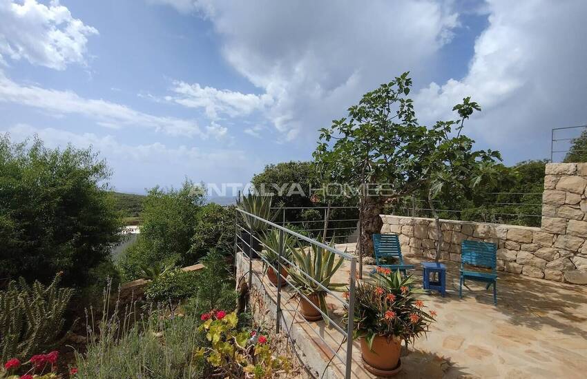 Каменный Дом с Садом в 5 км от Центра Каша, Анталия 10