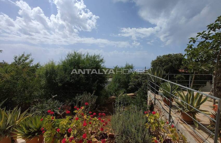 Каменный Дом с Садом в 5 км от Центра Каша, Анталия 14