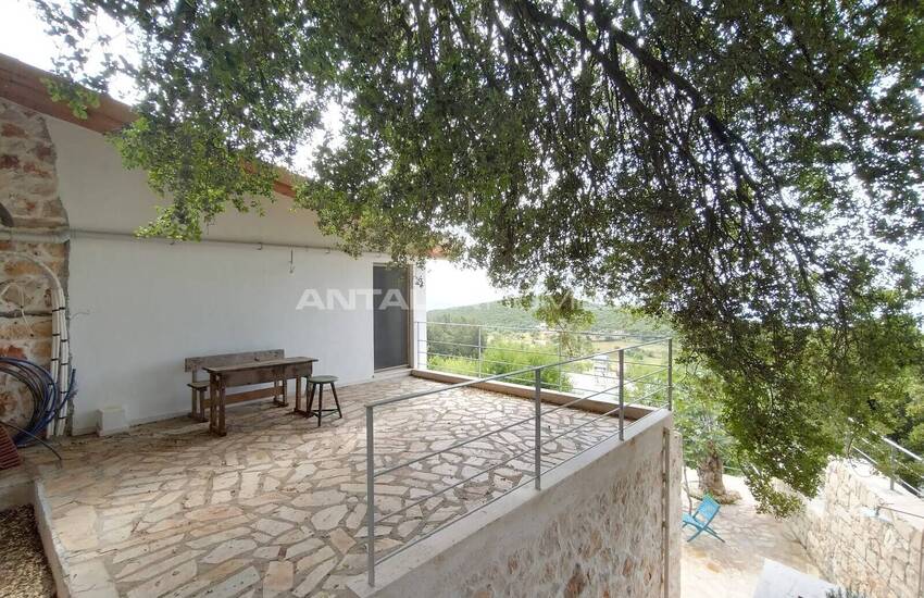 Каменный Дом с Садом в 5 км от Центра Каша, Анталия 5
