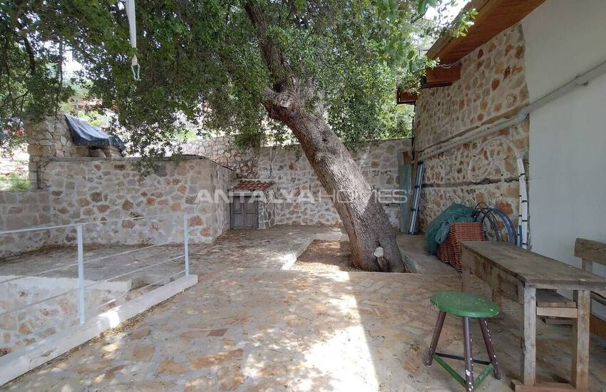 Каменный Дом с Садом в 5 км от Центра Каша, Анталия 7