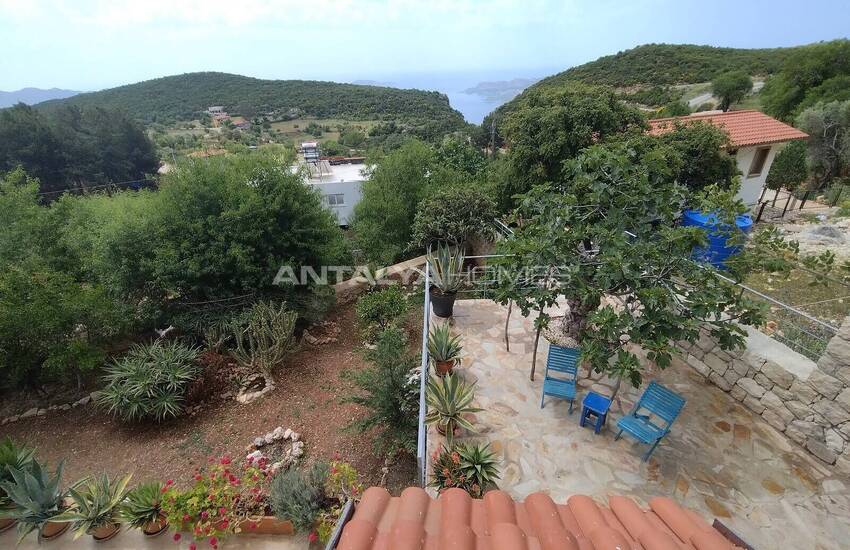 Каменный Дом с Садом в 5 км от Центра Каша, Анталия 9