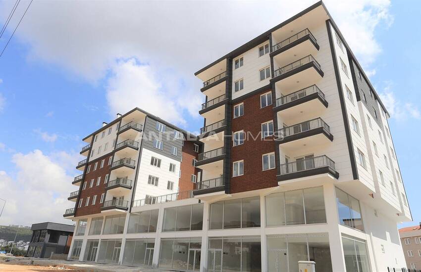 شقة غرفتين نوم للبيع في مشروع جديد في كيبيز أنطاليا 1