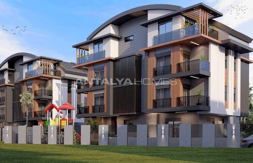 شقق مع موقف سيارات داخلي في أنطاليا كوشكافاجي 4