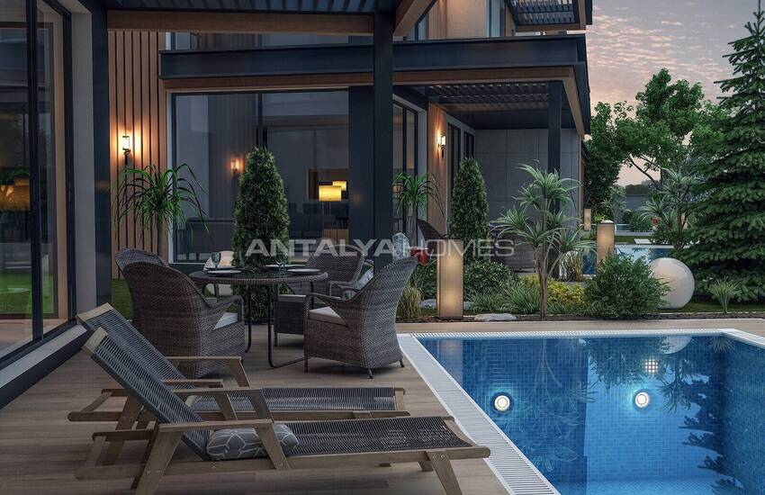Antalya Döşemealtı'nda Şömineli Müstakil Gayrimenkuller 4
