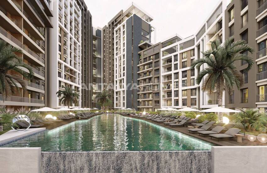 Bijzonder Ontwerp Zeezicht Appartementen In Antalya Aksu 2