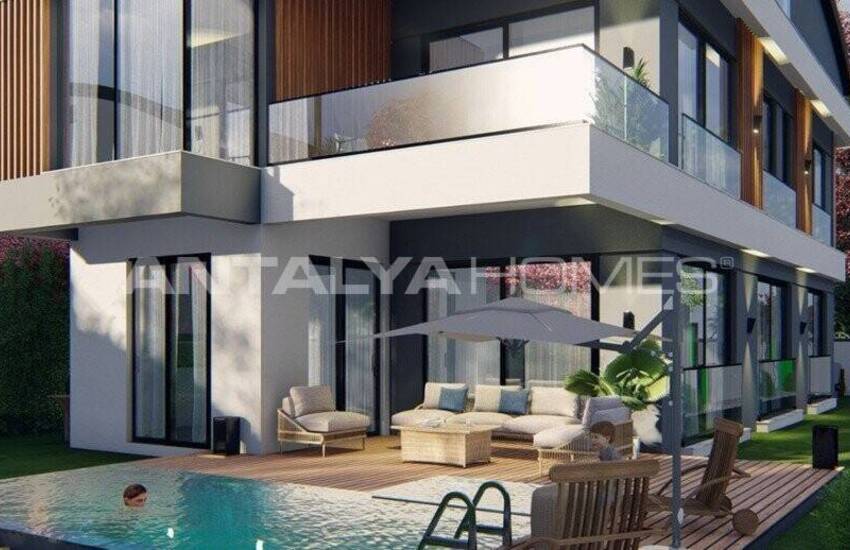 Detached House with Spacious Terrace in Antalya Dosemealti 1